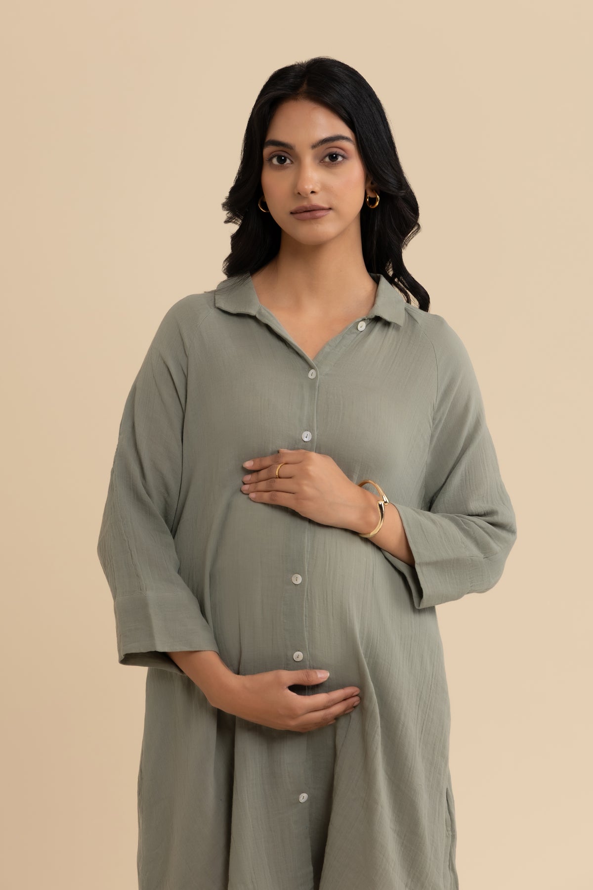 The Sage Dress – cotton dress, view 1