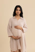 The Signature Dress – Beige cotton dress, view 2