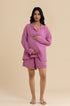 The Blush Bloom Set – cotton double gauze co-ord set, view 2