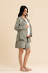 The Sage Set – cotton double gauze co-ord set, view 8