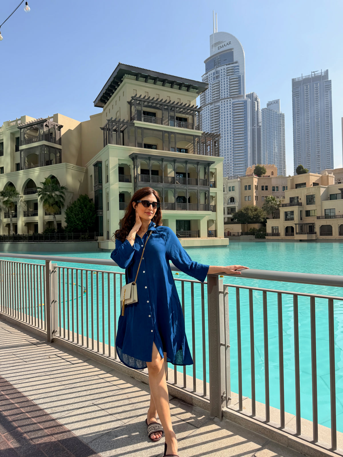 The Midnight Dress – cotton dress, view 5