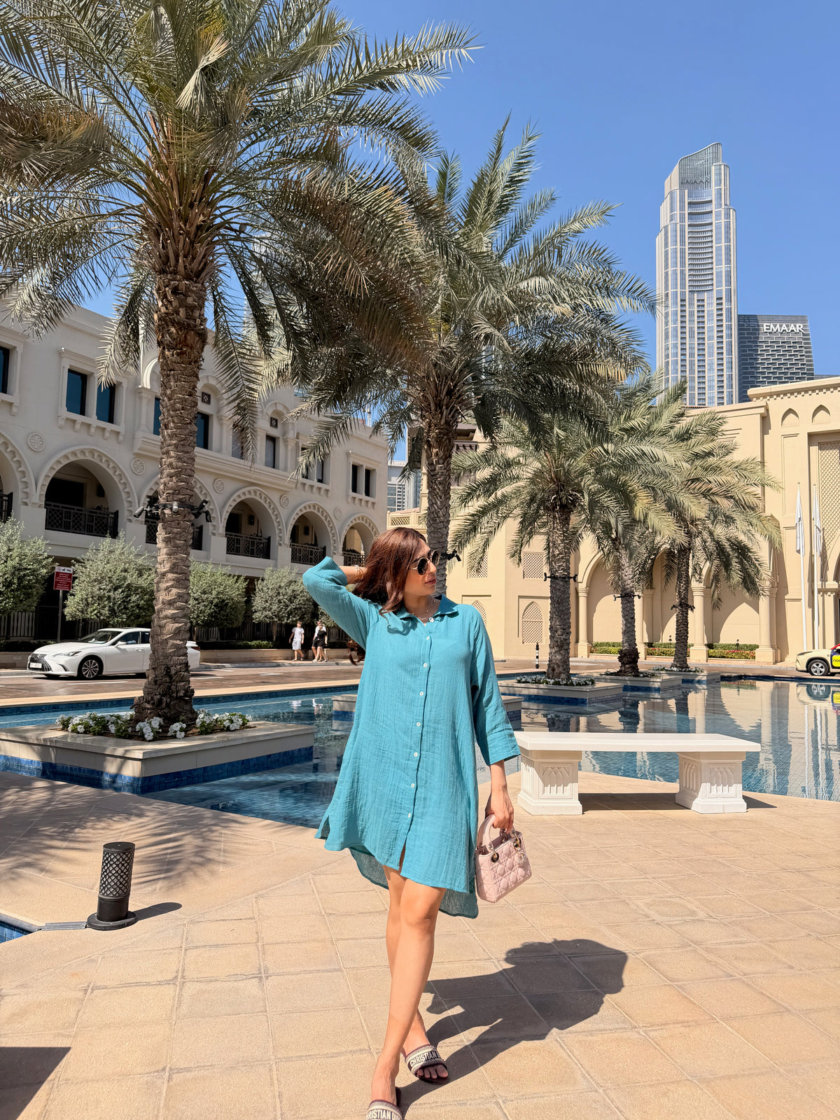 The Sea Breeze Dress – cotton dress, view 5