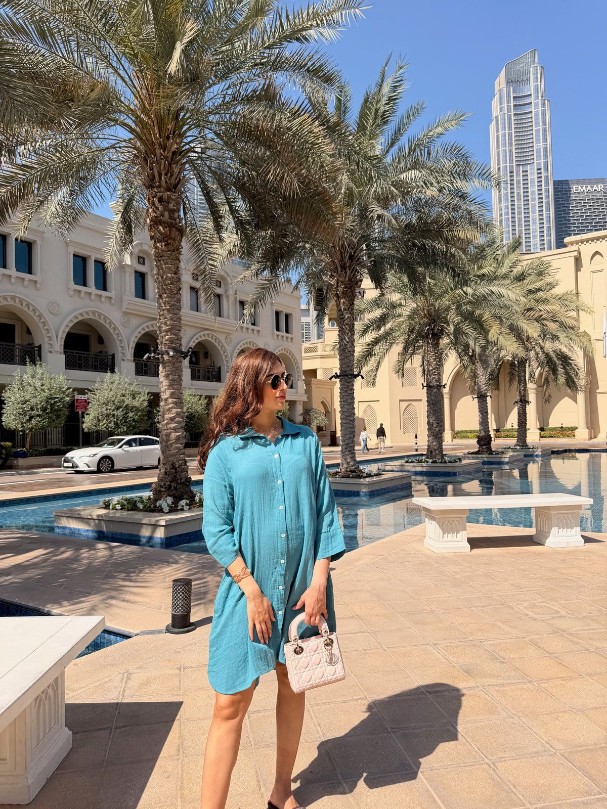 The Sea Breeze Dress – cotton dress, view 4