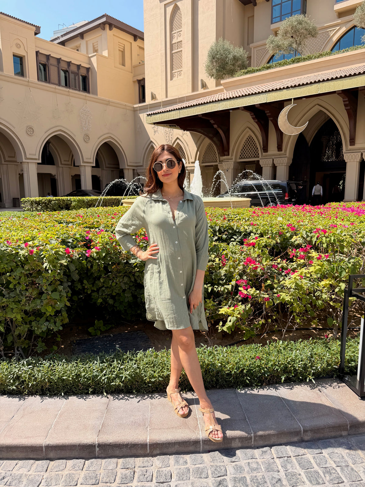 The Sage Dress – cotton dress, view 4
