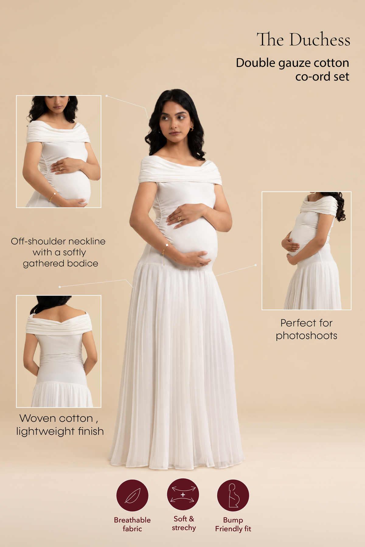 The Duchess – cotton dress, view 3