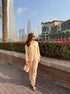 The Studio Set – cotton double gauze co-ord set, view 5